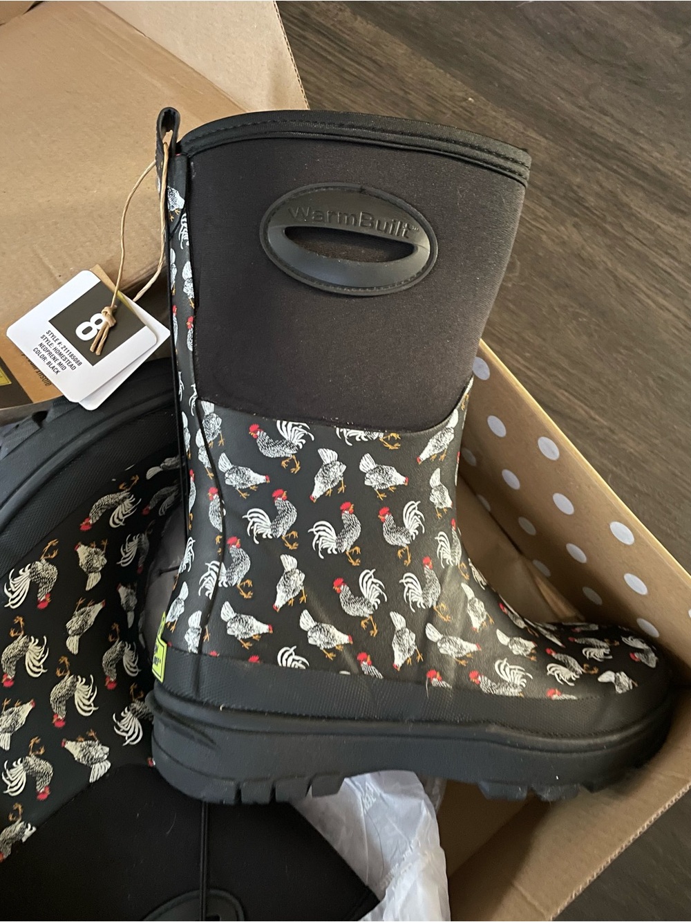 NIB Western Chief Boots Chickens 🐓